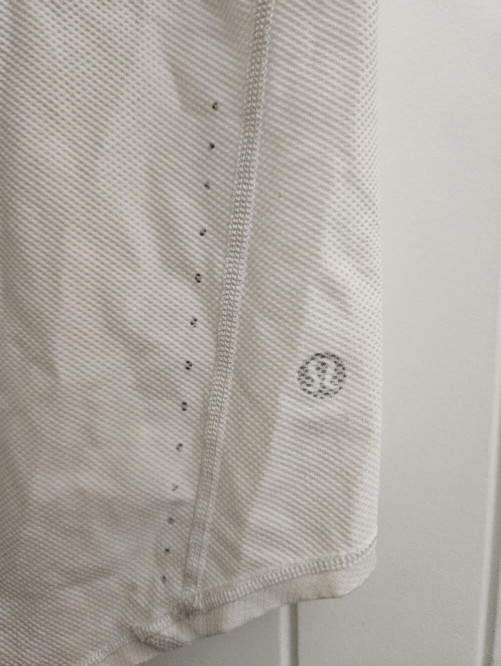 Lululemon Women's Lightweight White Athletic Shirt